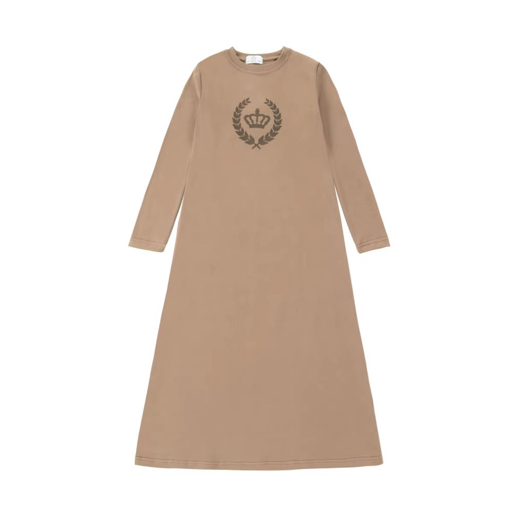 Royal Velvet Crown Collection – Camel Dress
