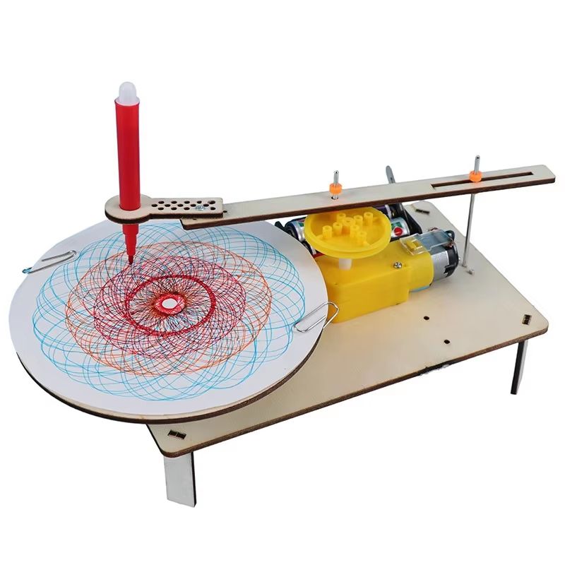 Wooden Drawing Robot Kit