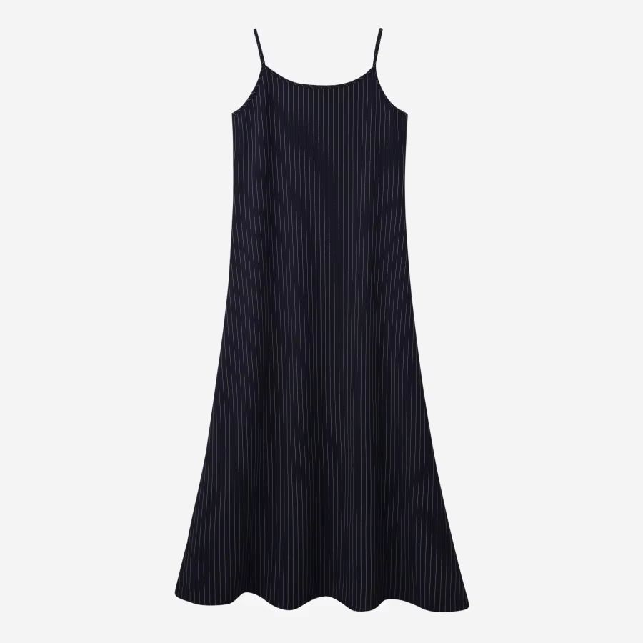 Pinstripe Collection – Navy Dress