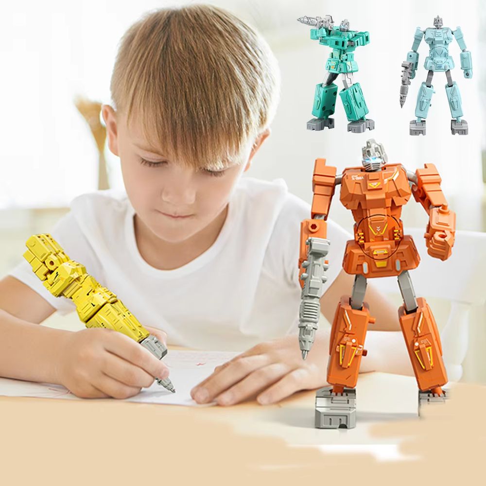 Transforming Robot Ballpoint Pen