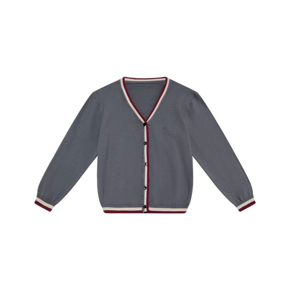 Mulberrry Heirloom Collection Boys Grey Cardigan β Ali Plus AW26