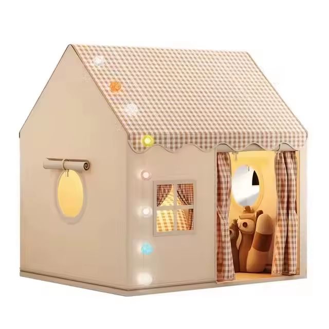 Large Pop-Up Play Tent – Khaki