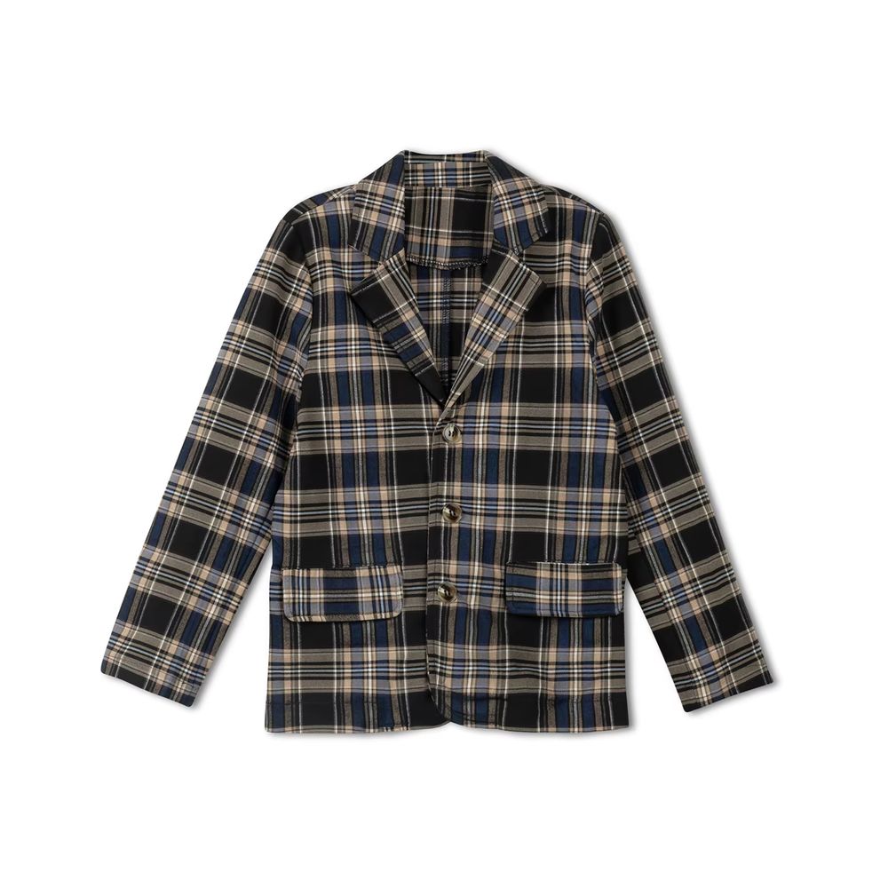 Plaid – Plaid Stretch Blazer – Ali Picks AW26