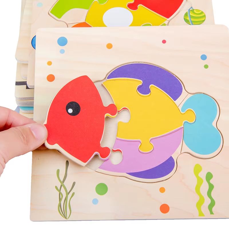 Wooden Animal Puzzle – Design 16