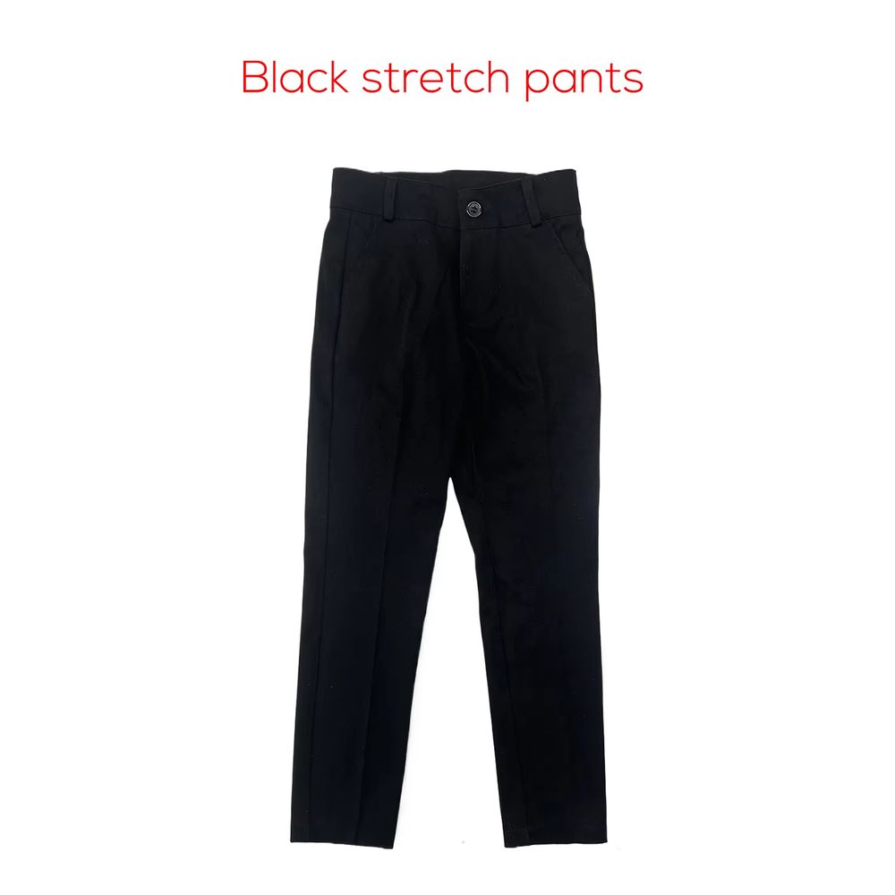 Velvet – Black Stretch Pants – Ali Picks AW26