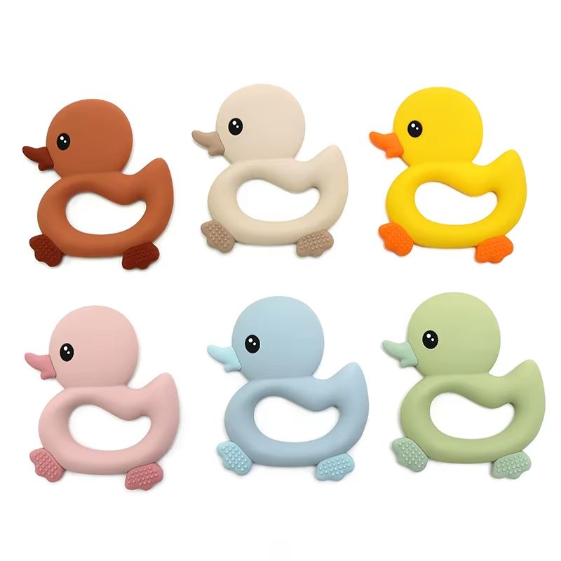 Duck Silicone Teether