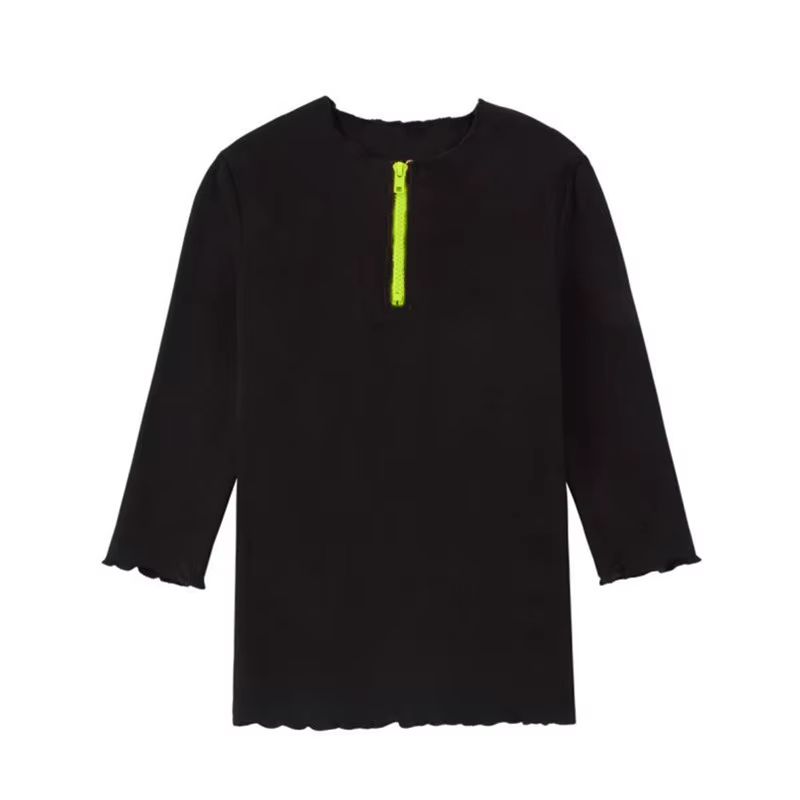 Long Panel Skirts – Zipper Tee