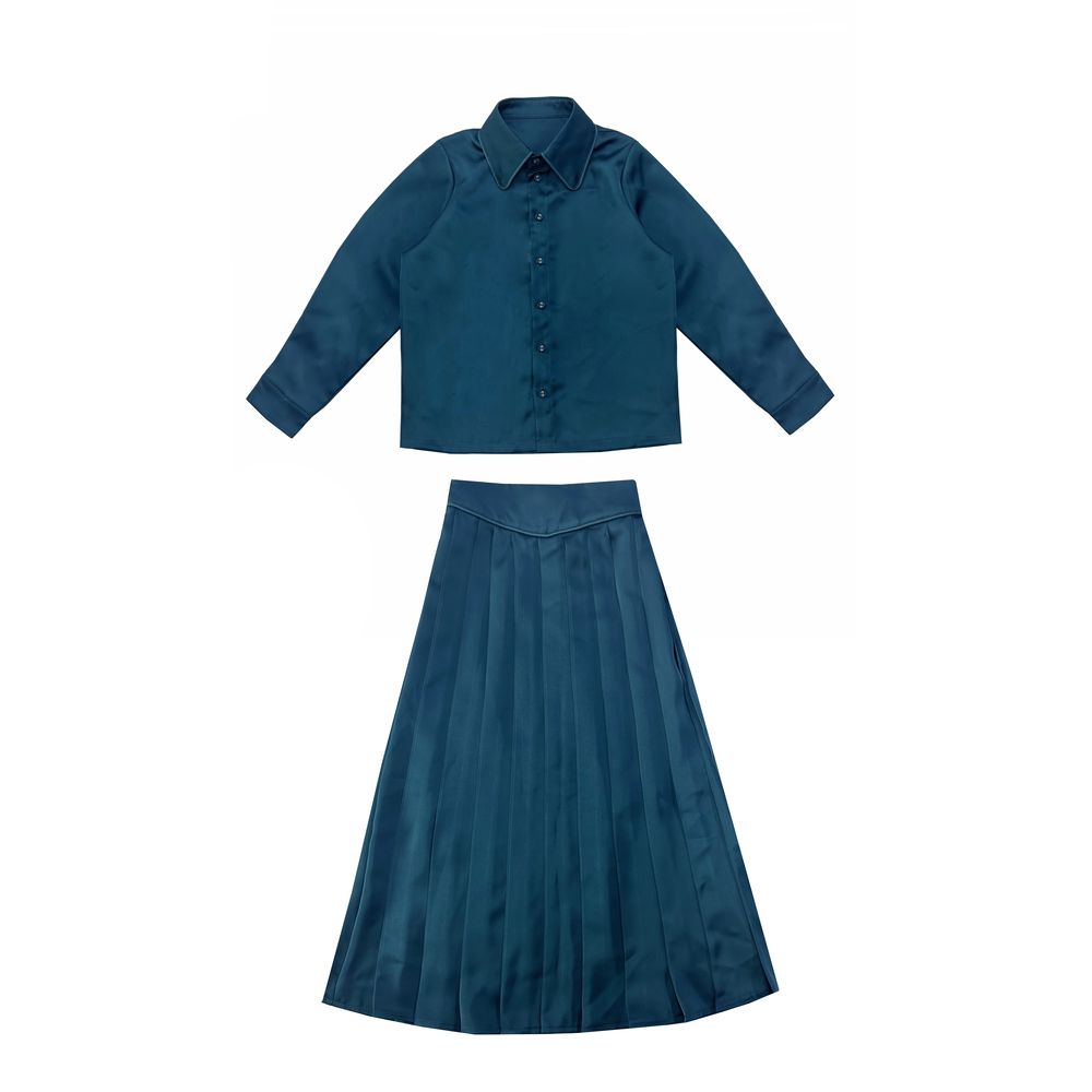 Vintage Satin Collection – Girls Clothing Set