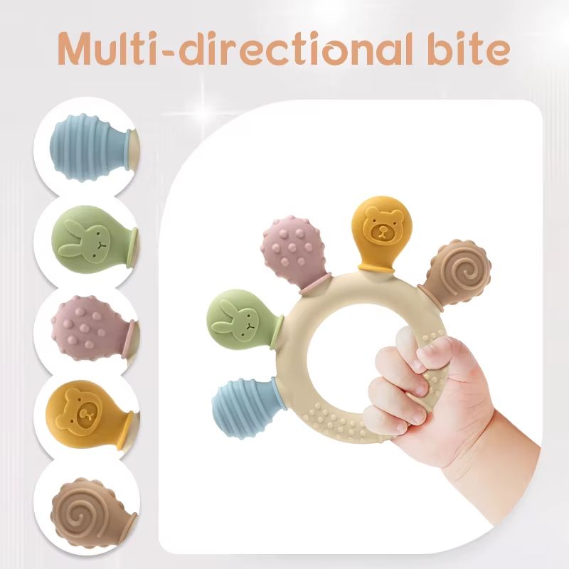 Silicone Ring Teether