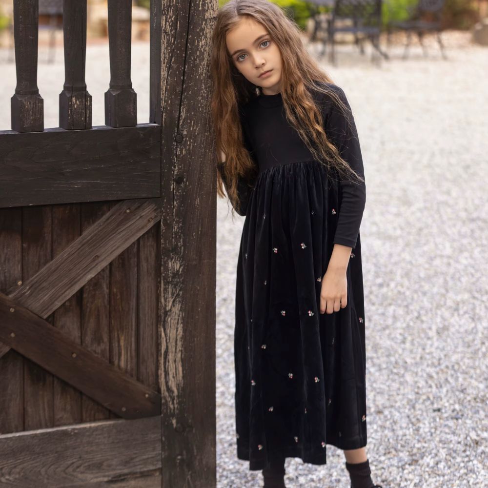 Black Robe Collection – Girl Black Romper