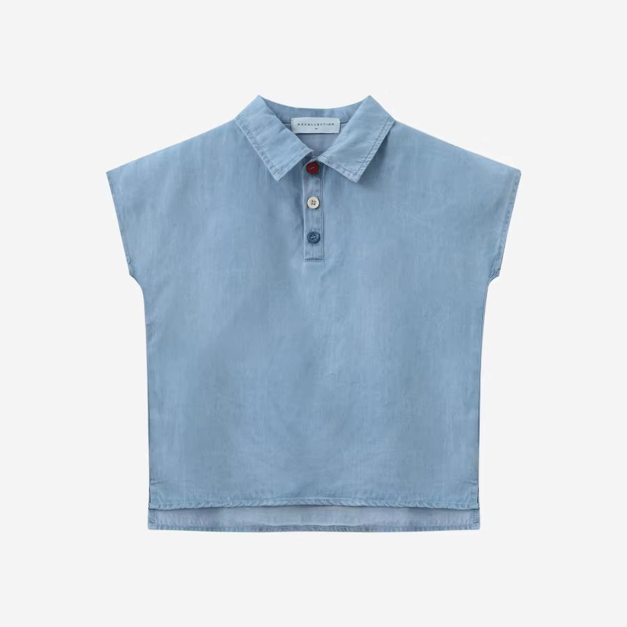 Embroidered Denim Collection – Boys Shirt