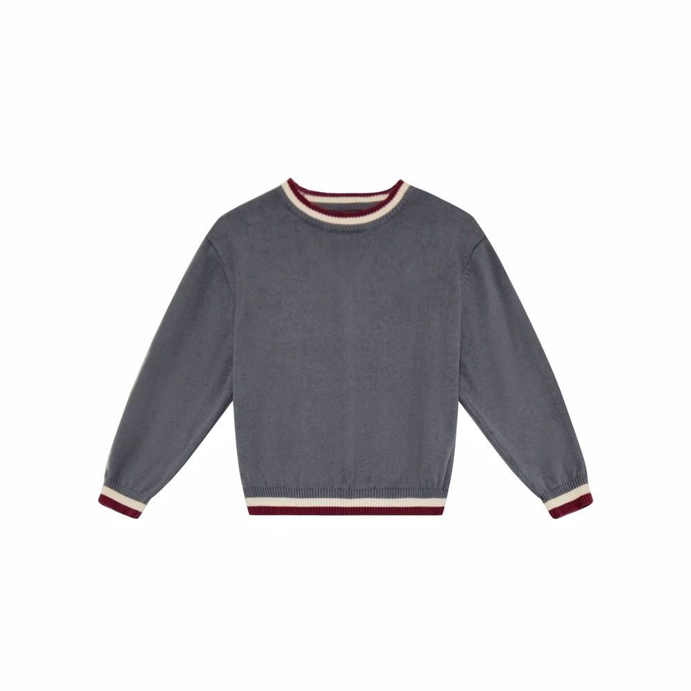 Mulberrry Heirloom Collection Boys Grey Sweater β Ali Plus AW26
