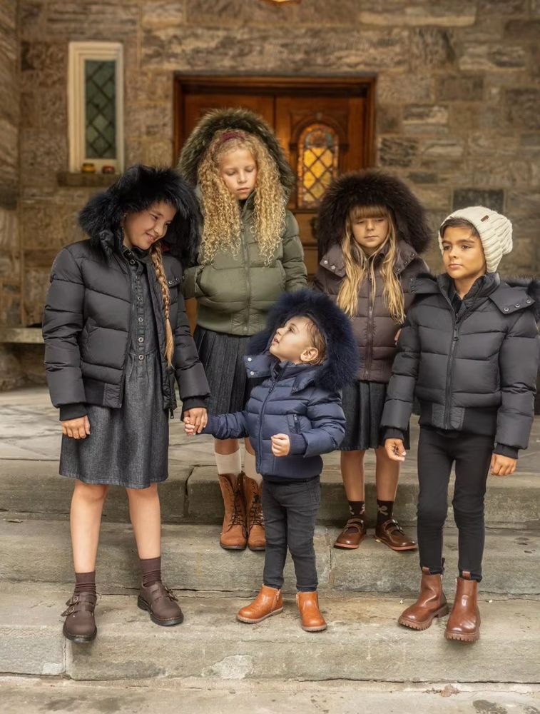 Black Winter Down Coat