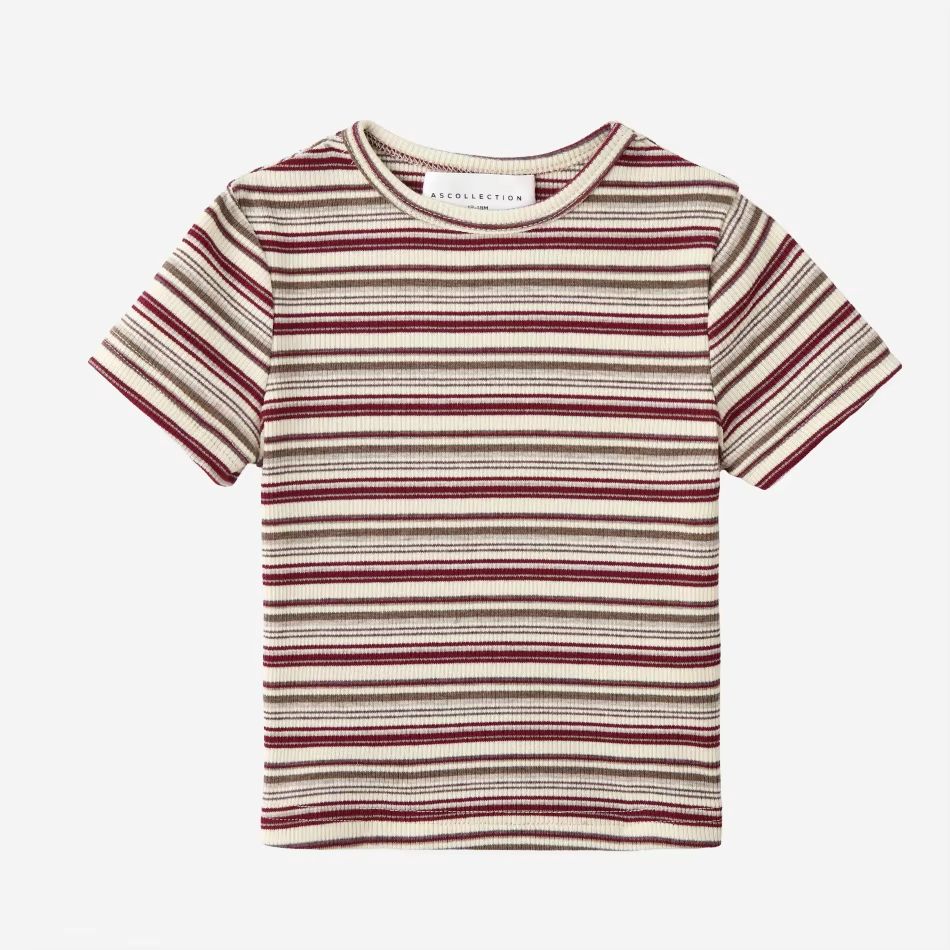 Black Denim Collection – Boy Stripe T